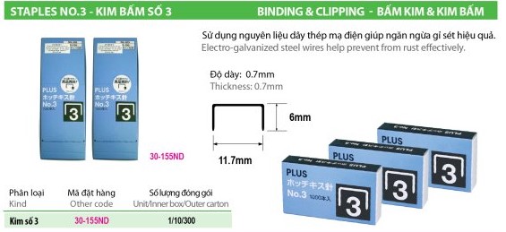 Kim bấm số 3