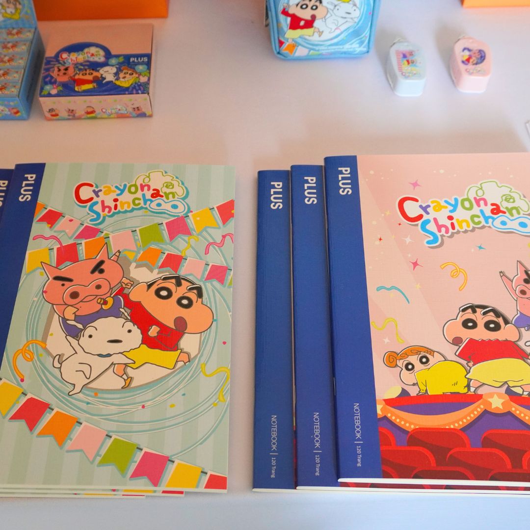 Vở kẻ ngang Shinchan PLUS