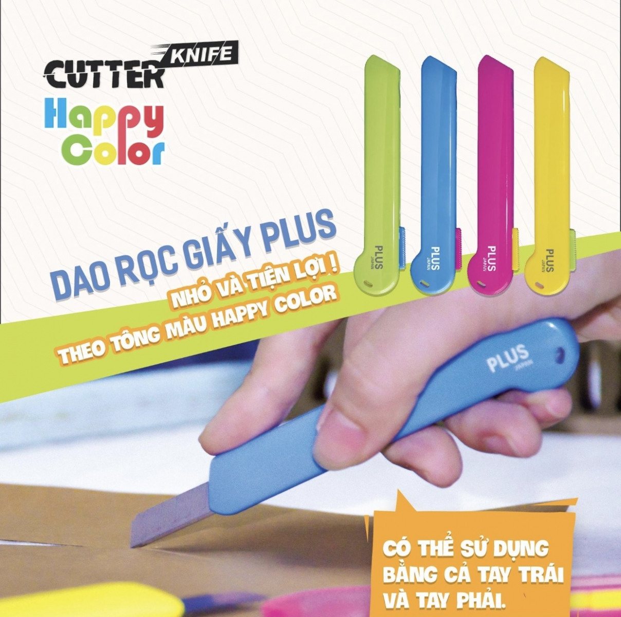 Dao rọc giấy Plus