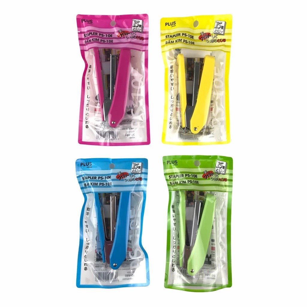 Bấm kim PS-10E Happy Color (Túi)