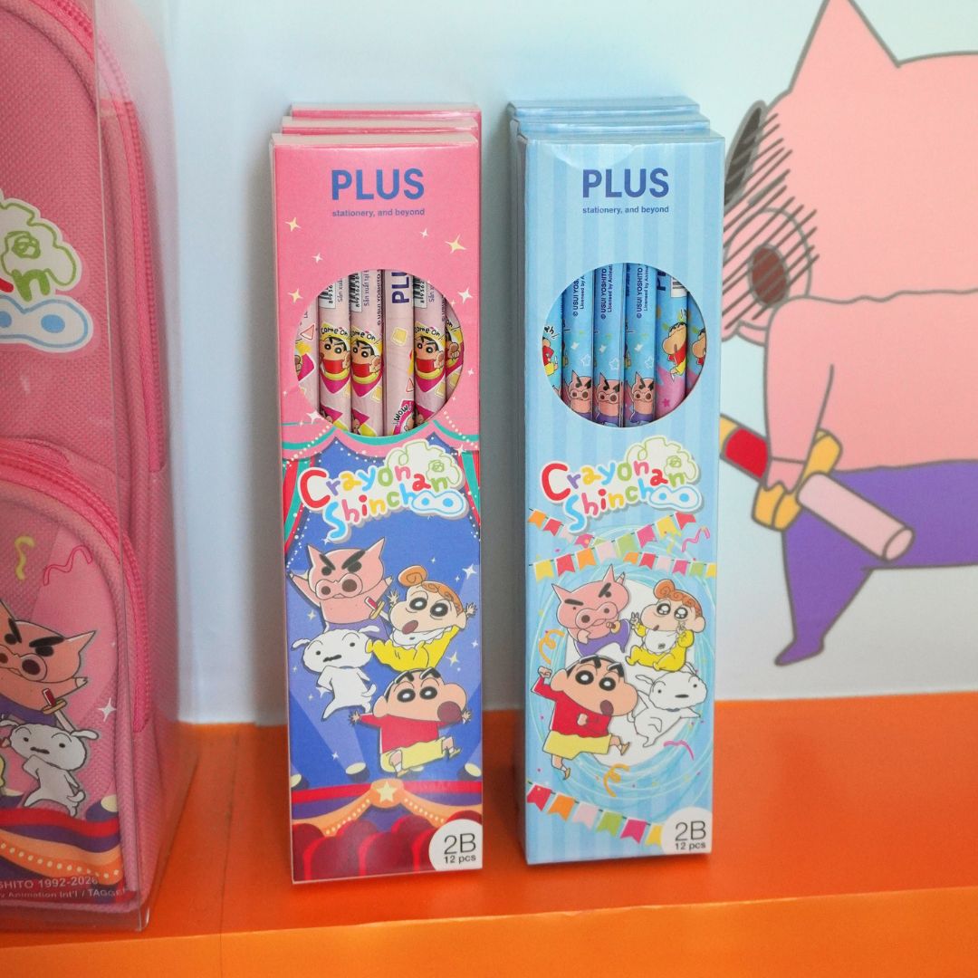 Hộp 12 bút chì Shinchan PLUS